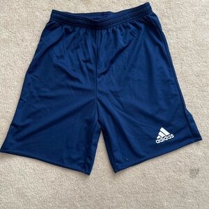 Adidas climalite navy shorts